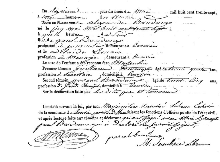 BAUDAUX Alexandre
