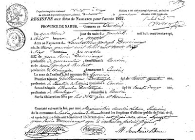 DONNIAUX Lambertine Joseph