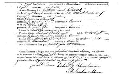 CHAVET Hortance Cécile