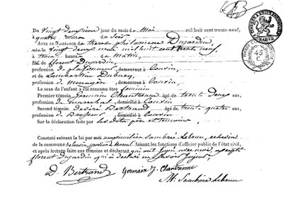 DUJARDIN Thérèse Philomène