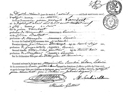 LAMBERT Pierre Joseph