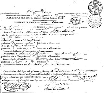 BRASSEUR Clémentine