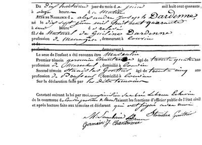 DARDENNE Alexandre Joseph