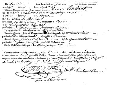 HUBERT Joachim Henry