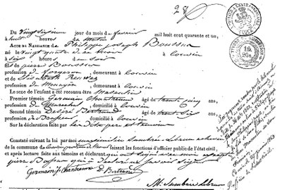 BOUSSUS Philippe Joseph