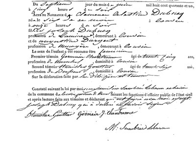 DUBUCQ Clémence Célestine