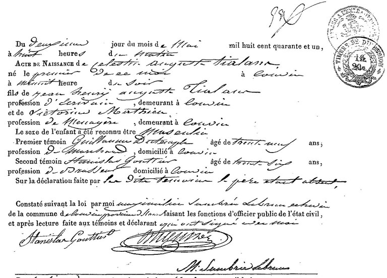 TIALANS Celestin Auguste