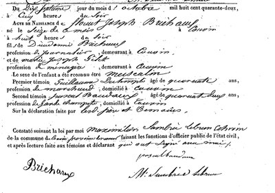 BRICHAUX Florent Joseph