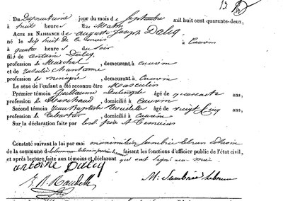 DALCQ Auguste Joseph