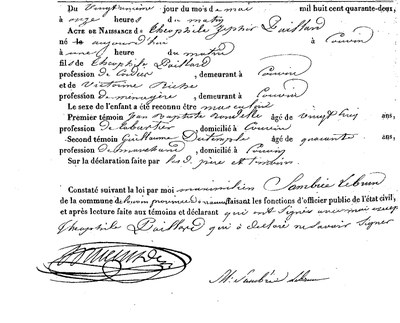 PAILLON Théophile Zephir