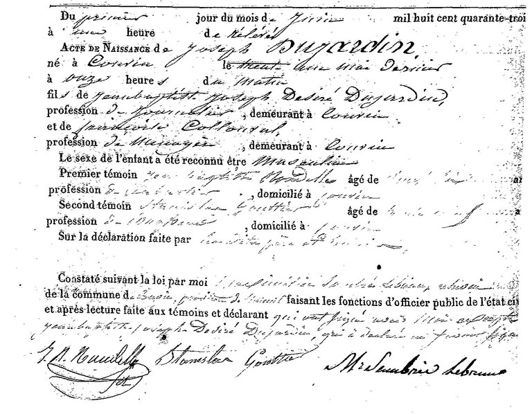DUJARDIN Joseph