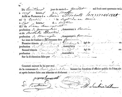 HANNEVART Marie Elisabeth