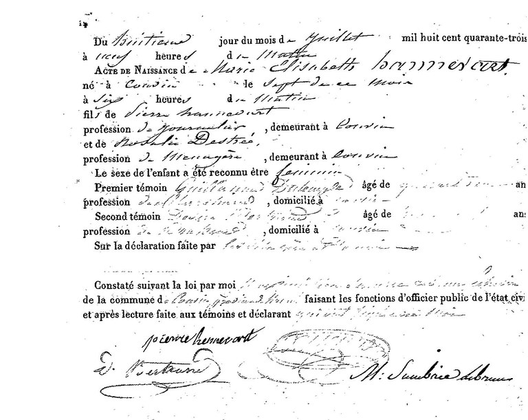 HANNEVART Marie Elisabeth