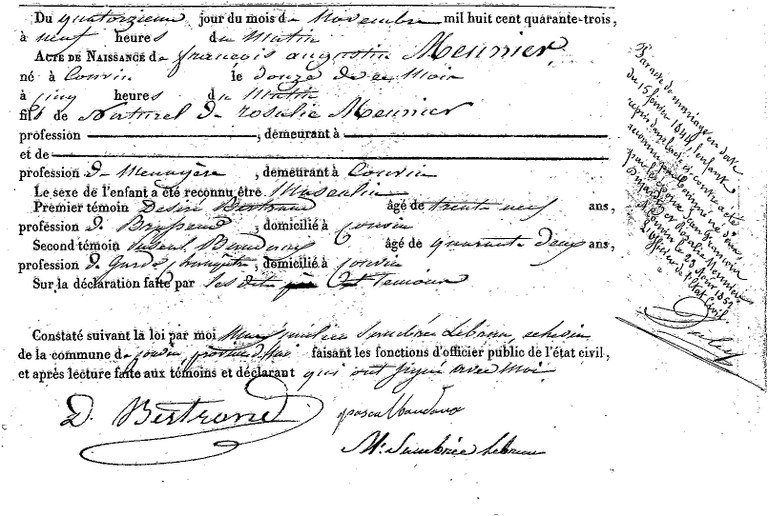 MEUNIER François Augustin