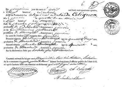 COLIGNON Alexima Adélaide