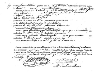 HAYOT Vedoline Elisabeth Joseph