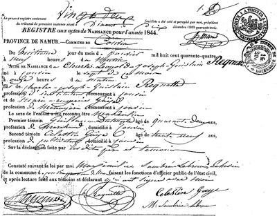 REQUETTE Charles Léopold Joseph Guislain