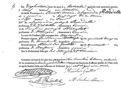 RONDELLE Ernest Marie Alexandre