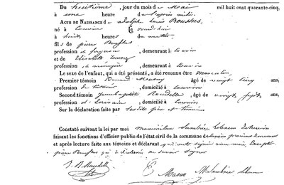 BOUSSUS Adolphe Louis