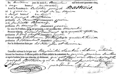 DASTROIS Célestin Joseph