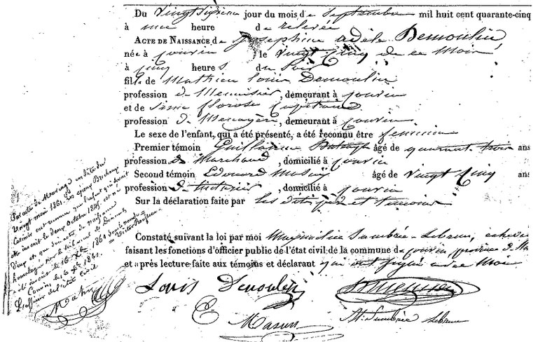 DEMOULIN Joséphine Adéle