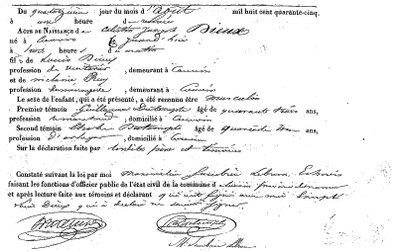 DIEUX Célestin Joseph