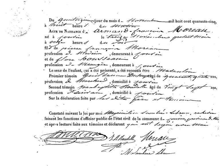 MOREAU Amand François