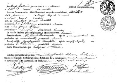 SCAILLET Guillaume Marie Adeline