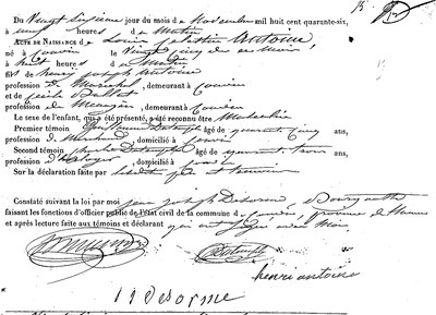ANTOINE Louis Célestin