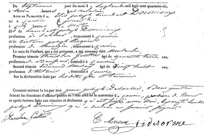 DOUNIAUX Elis Joseph Lambert