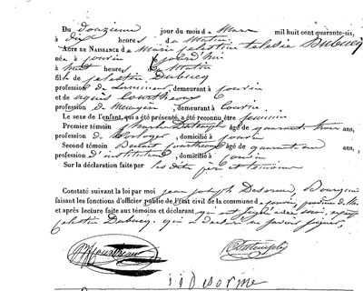 DUBUCQ Marie célestine Telesie