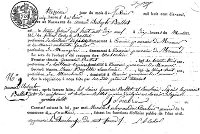BALLAT Amand Joseph