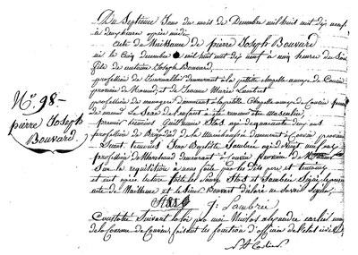 BOUVARD Pierre Joseph