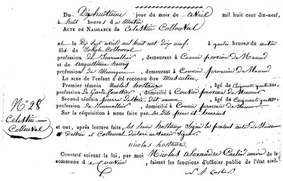 COLLONVAL Célestin