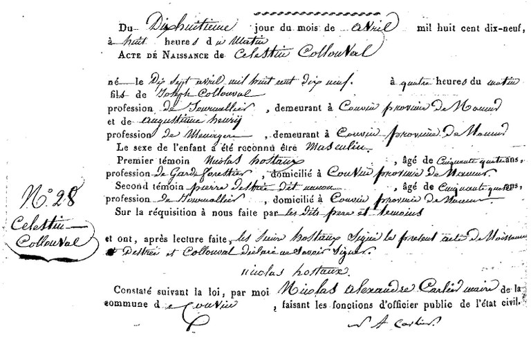 COLLONVAL Célestin