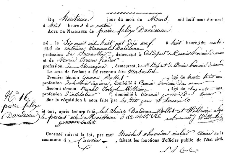 DARDENNE Pierre Félix