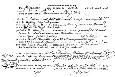 DUJARDIN Jean François