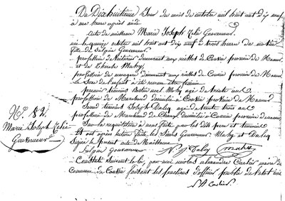 GOUVERNEUR Marie Joseph Zélie