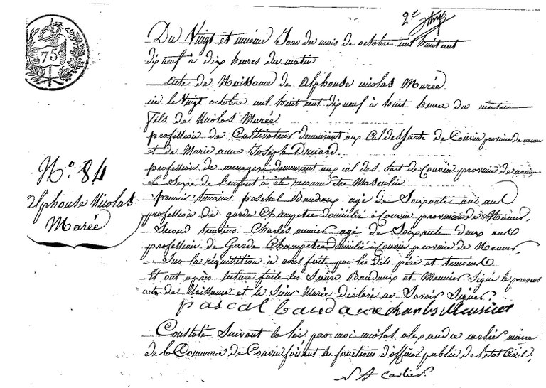 MAREE Alphonse Nicolas