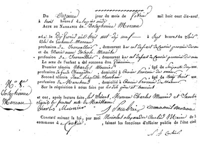 MOREAU Joséphine