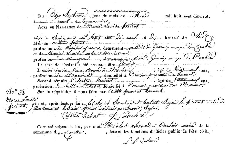 PIEROT Marie Louise