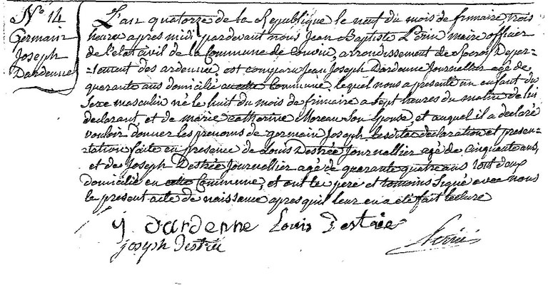 DARDENNE Germain Joseph