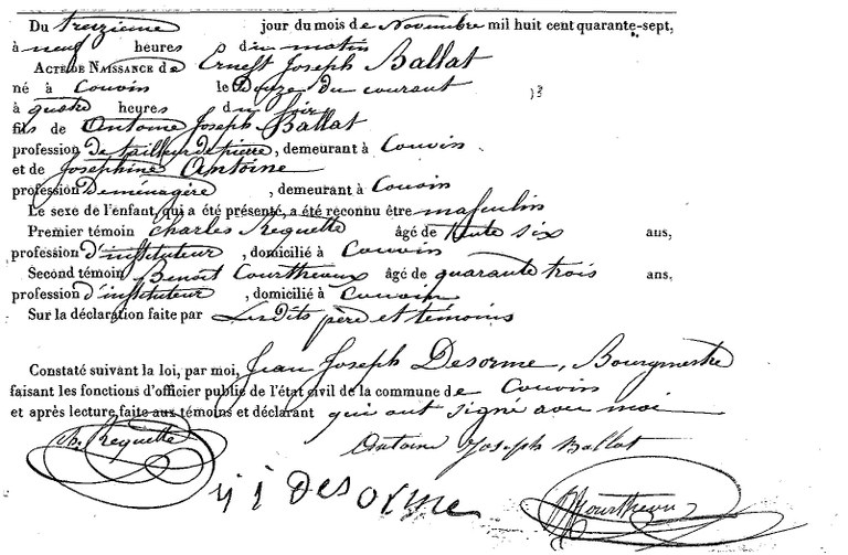 BALLAT Ernest Joseph