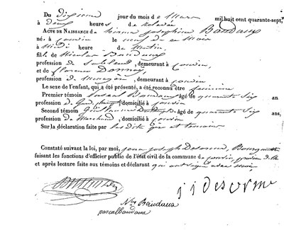 BAUDAUX Hirma Josephine