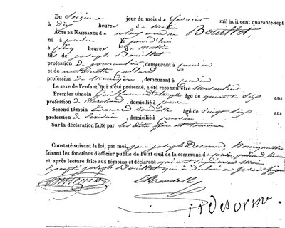 BOUILLOT Alexandre