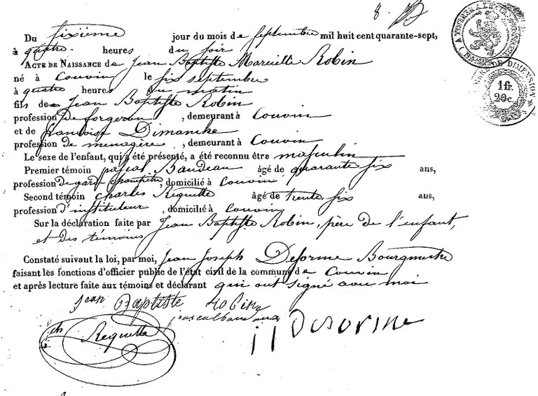 ROBIN Jean Baptiste Marcel