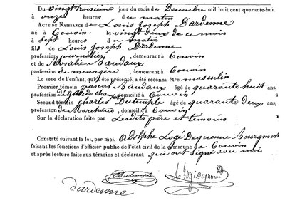 DARDENNE Louis Joseph