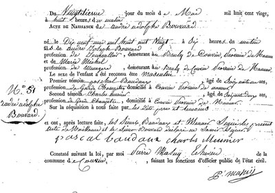 BOUVARD André Adolphe