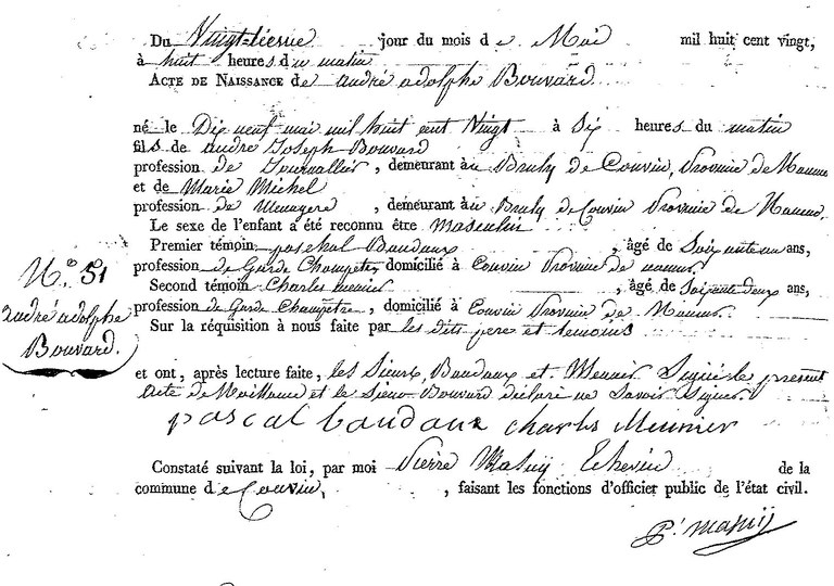 BOUVARD André Adolphe