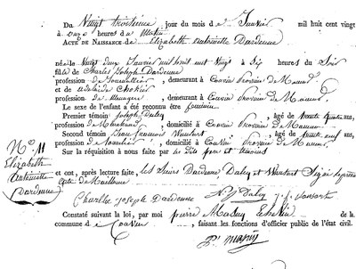 DARDENNE Elisabeth Antoinette